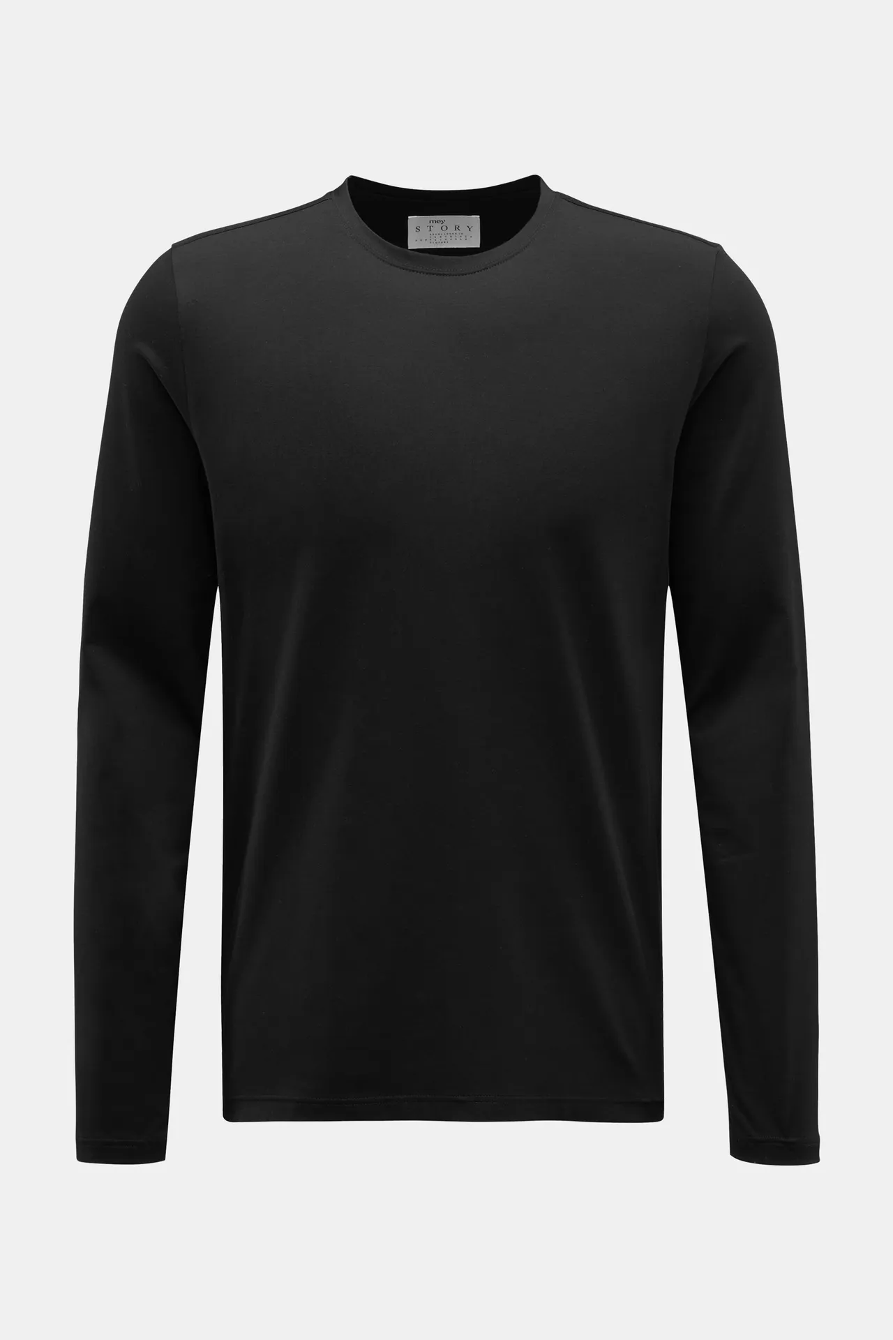 mey story - Herren - Rundhals-Longsleeve schwarz mey story - Herren - Rundhals-Longsleeve schwarz