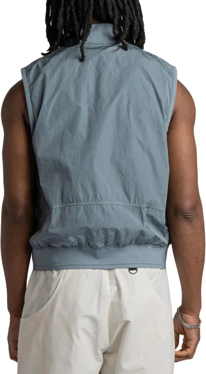 CP Company - Chrome R Lens Logo Vest Jacket - Größe M - blau – Bild 3