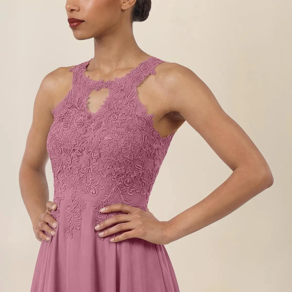 Apart - Cocktailkleid - Größe 44 - rosa – Bild 3