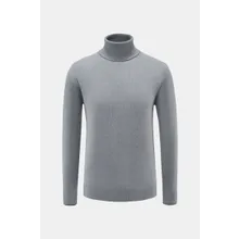 von Braun - Herren - Cashmere Rollkragenpullover grau von Braun - Herren - Cashmere Rollkragenpullover grau