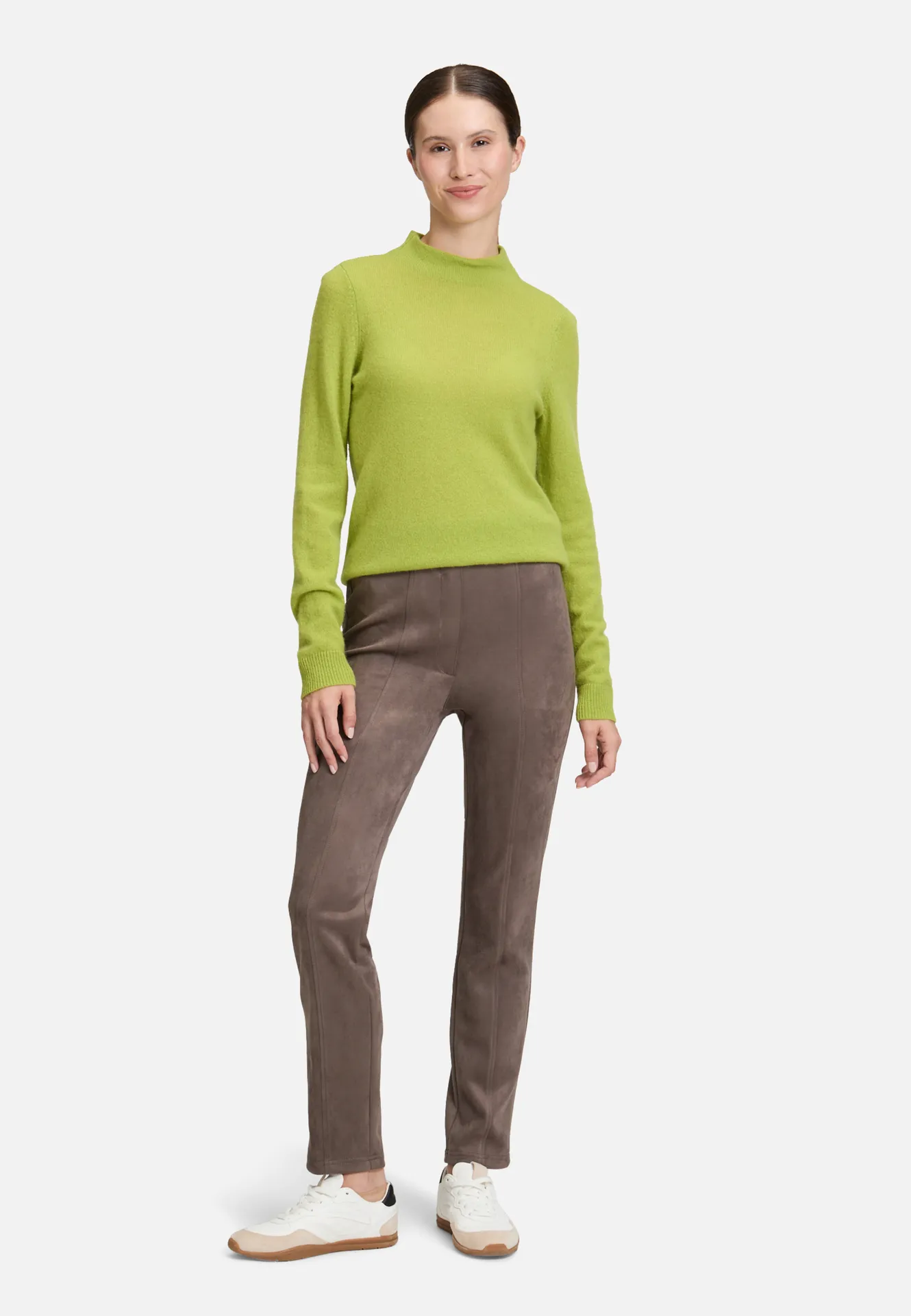 Kaschmir-Pullover mit Stehkragen – Bild 2