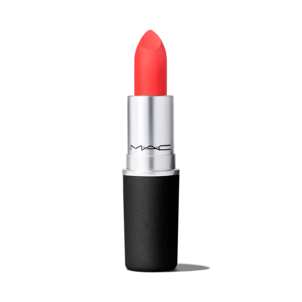 Mac Cosmetics - Powder Kiss Lipstick - Mandarin O Mac Cosmetics - Powder Kiss Lipstick - Mandarin O