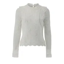 VAN LAACK - Bluse Modern Fit Uni - Größe 36 - beige VAN LAACK - Bluse Modern Fit Uni - Größe 36 - beige