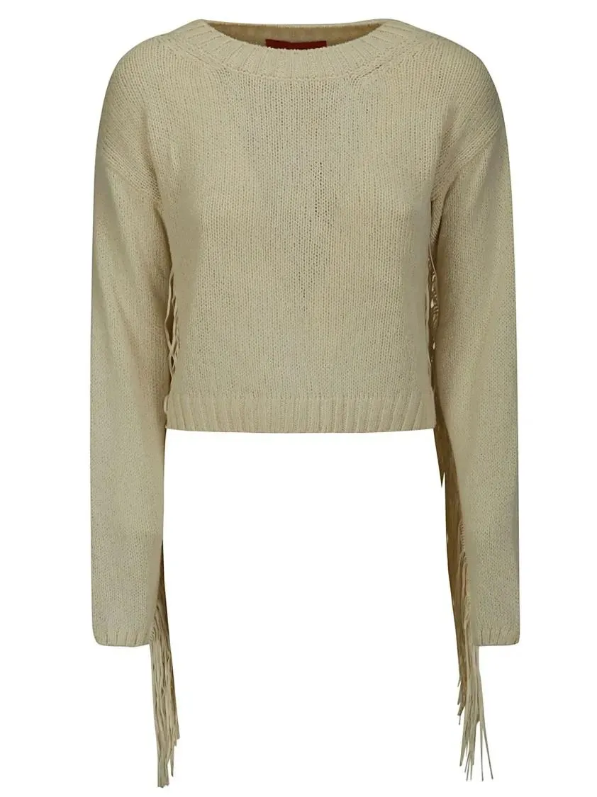 Wild Cashmere - Round Neckline Sweater - Größe 42 - beige Wild Cashmere - Round Neckline Sweater - Größe 42 - beige