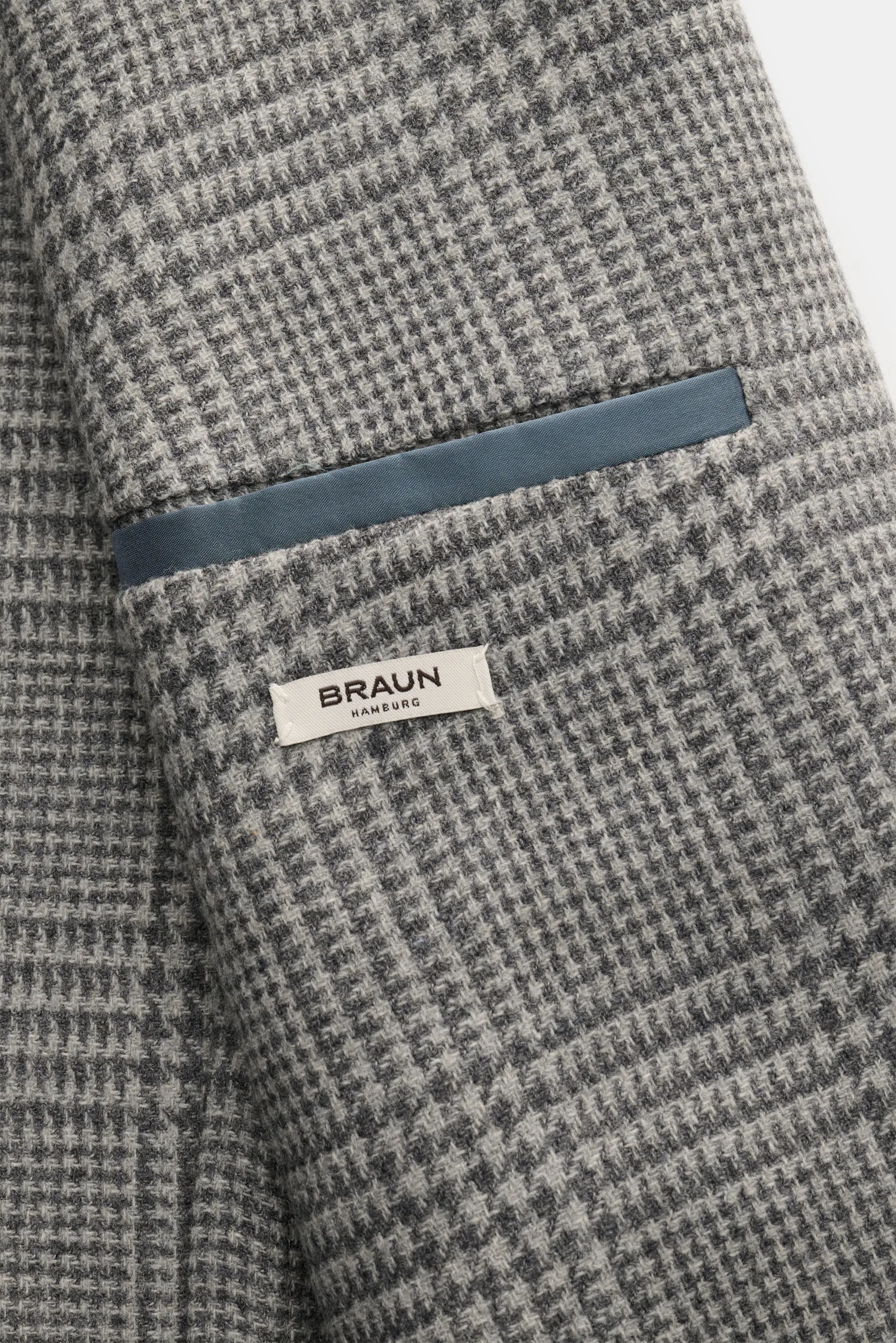 Boglioli - Herren - Sakko 'K. Jacket' hellgrau/dunkelgrau kariert – Bild 4