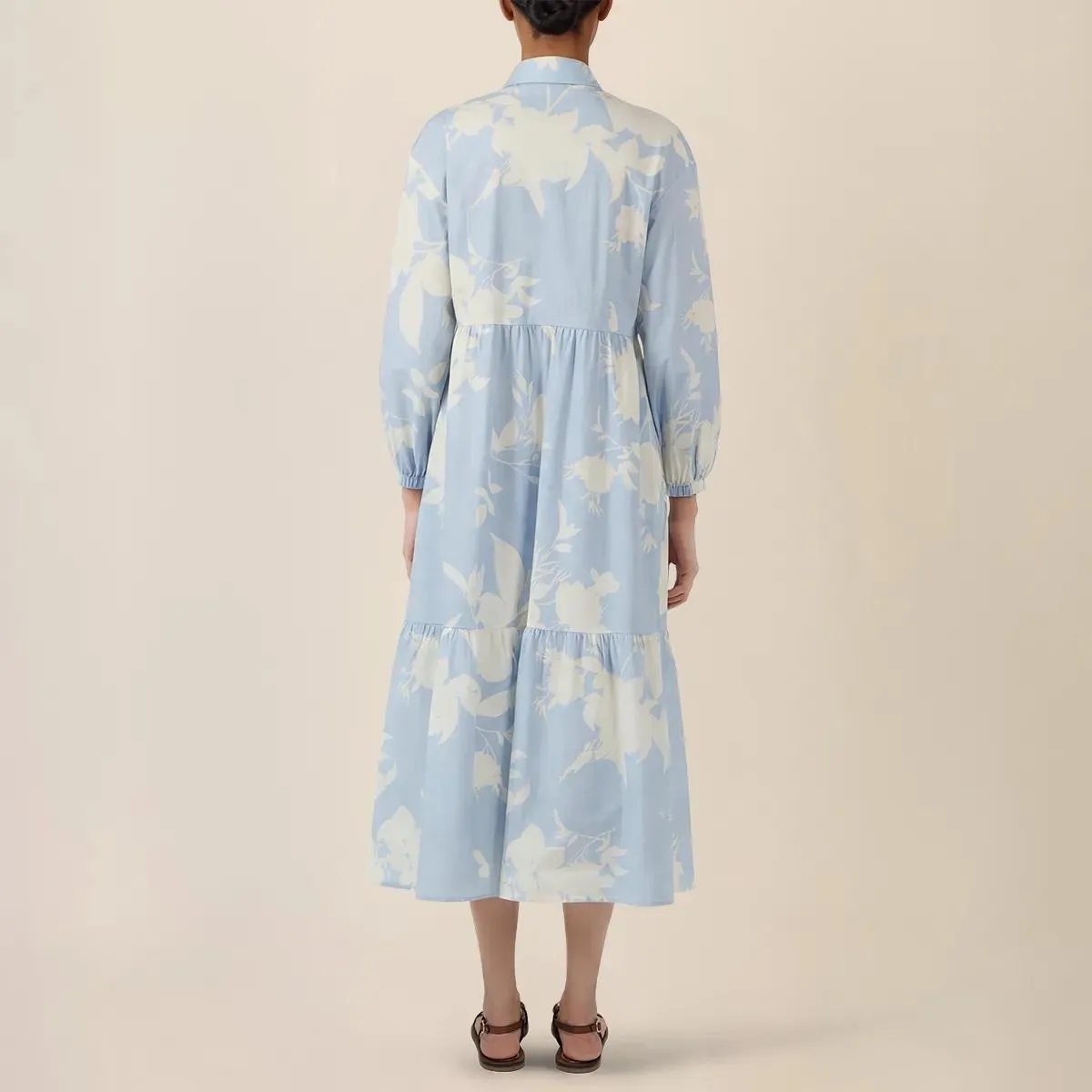 Apart - Midi Kleid - Größe 34 - blau – Bild 3