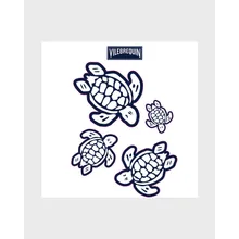 Vilebrequin - Autoaufkleber Meeresleben - Vilebrequin X Fiat - Aufkleber - Sticker - Blau - Größe OSFA Vilebrequin - Autoaufkleber Meeresleben - Vilebrequin X Fiat - Aufkleber - Sticker - Blau - Größe OSFA