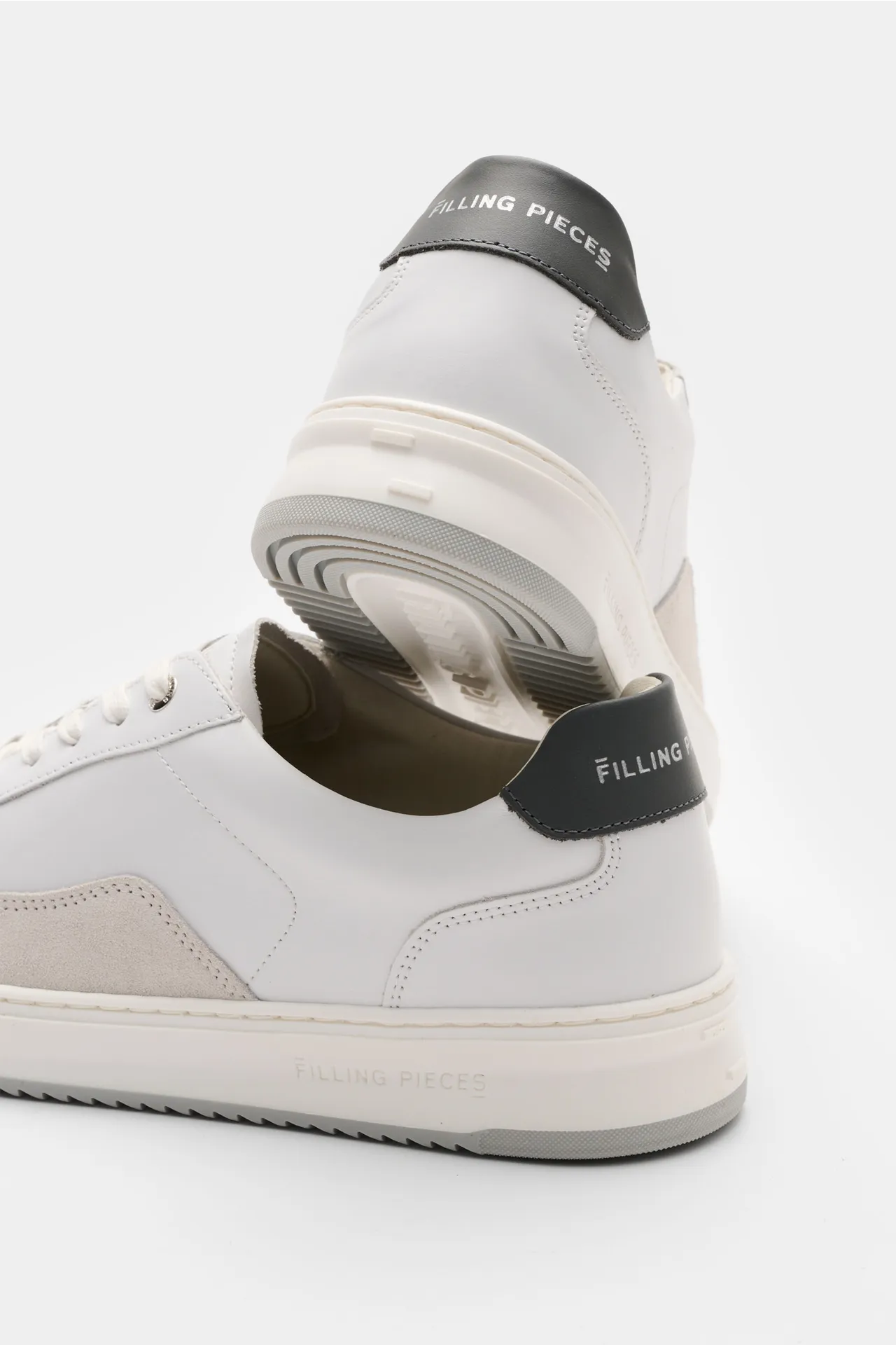 Filling Pieces - Herren - Sneaker 'Mondo Squash' weiß/sand – Bild 4