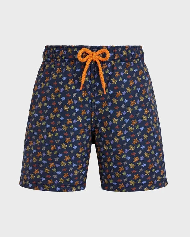Vilebrequin - Micro Ronde Des Tortues Badeshorts Für Jungen - Bademode - Jim - Orange - Größe 12 Vilebrequin - Micro Ronde Des Tortues Badeshorts Für Jungen - Bademode - Jim - Orange - Größe 12