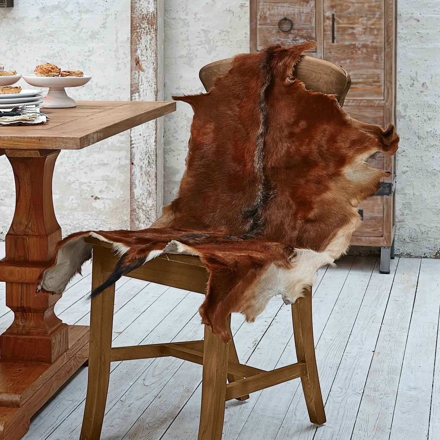 Ziegenfellteppich Piedro – Bild 4