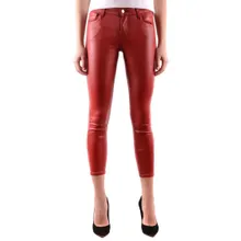 J Brand - Slim-Fit Cropped Jeans With Coated Finish - Größe 26 - rot J Brand - Slim-Fit Cropped Jeans With Coated Finish - Größe 26 - rot