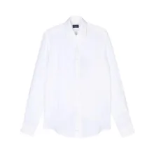 Paul & Shark - Classic White Linen Long Sleeve Shirt - Größe 40 - weiß Paul & Shark - Classic White Linen Long Sleeve Shirt - Größe 40 - weiß