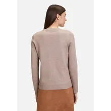 Basic-Strickpullover mit Rundhalsausschnitt Basic-Strickpullover mit Rundhalsausschnitt