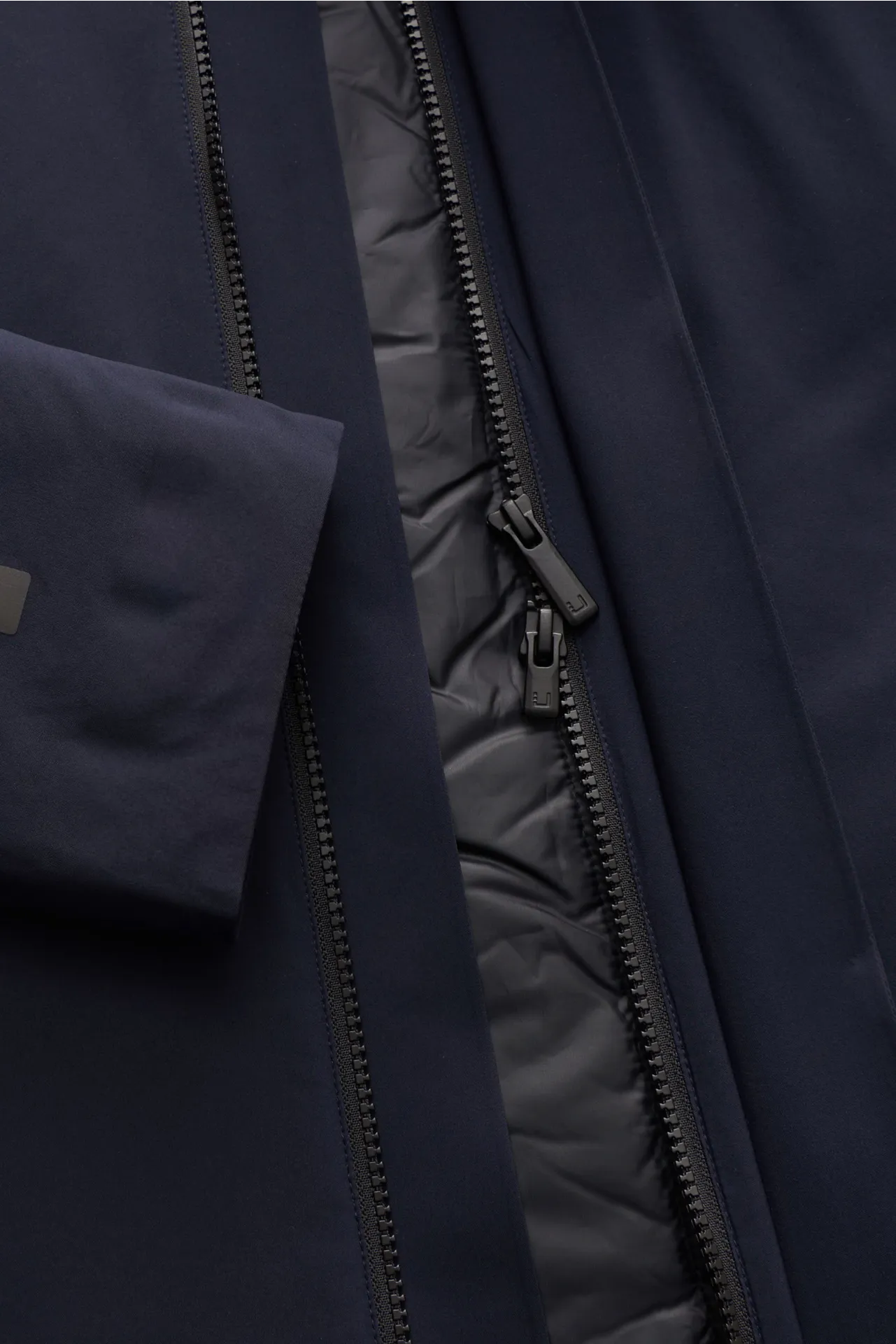 UBR - Herren - Mantel 'Black Storm' navy – Bild 4