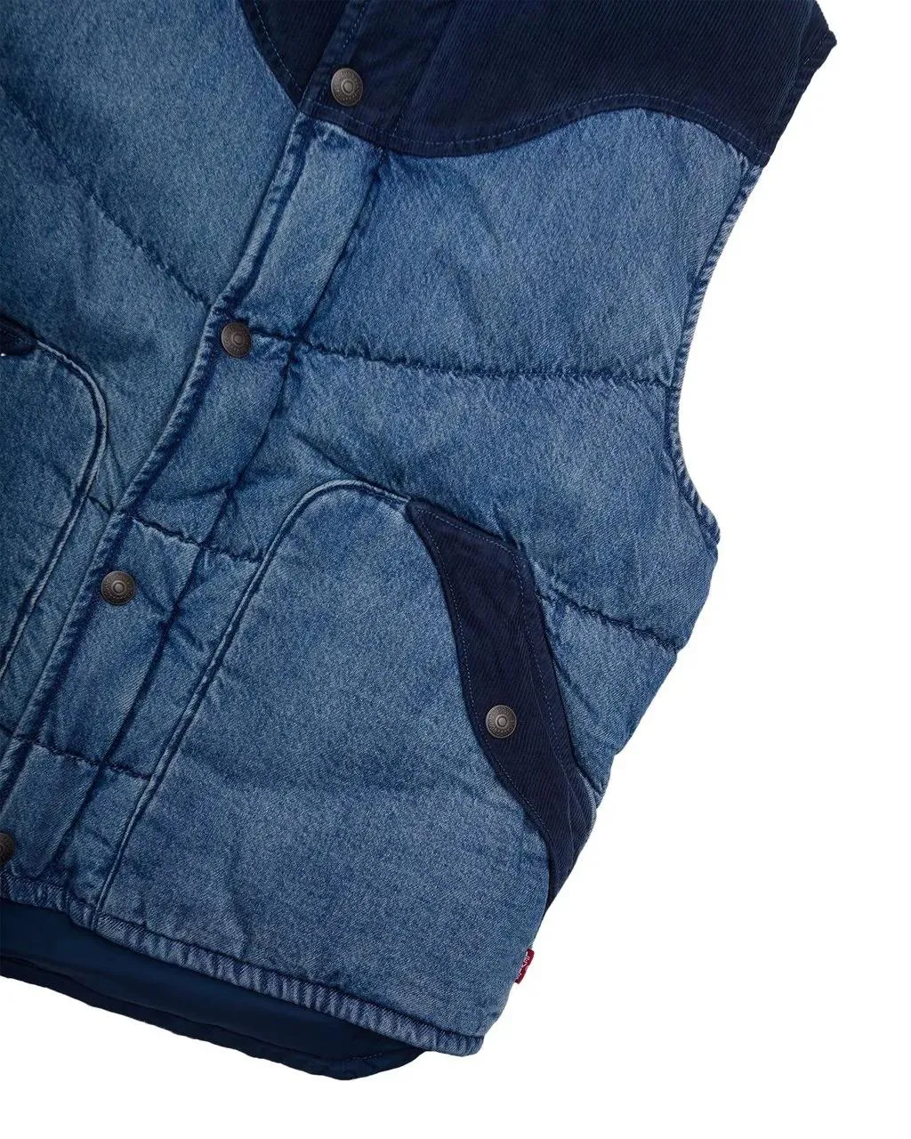 Levi's - Vest Wild West Med Indigo - Größe S - bunt – Bild 2