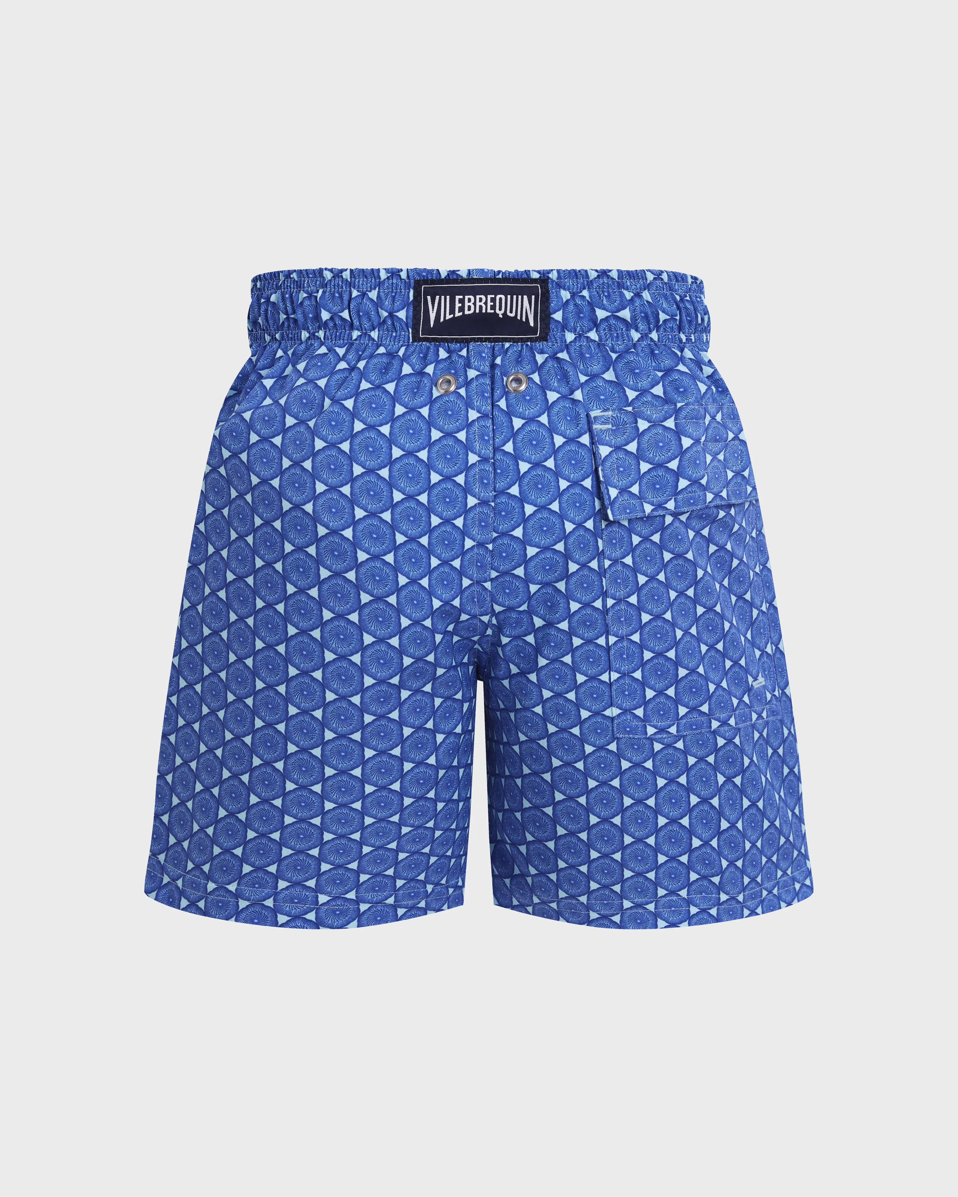Vilebrequin - Graphic Urchin Stretch-badeshorts Für Jungen - Bademode - Jirise - Blau - Größe 6 – Bild 2