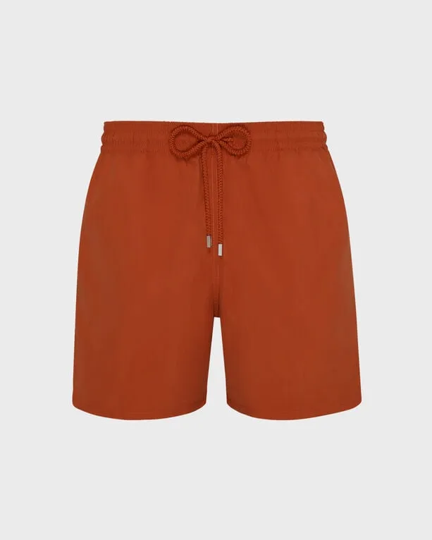 Vilebrequin - Solid Badeshorts Für Herren – Vilebrequin X Highsnobiety - Bademode - Moorea - Rot - Größe XXXL Vilebrequin - Solid Badeshorts Für Herren – Vilebrequin X Highsnobiety - Bademode - Moorea - Rot - Größe XXXL