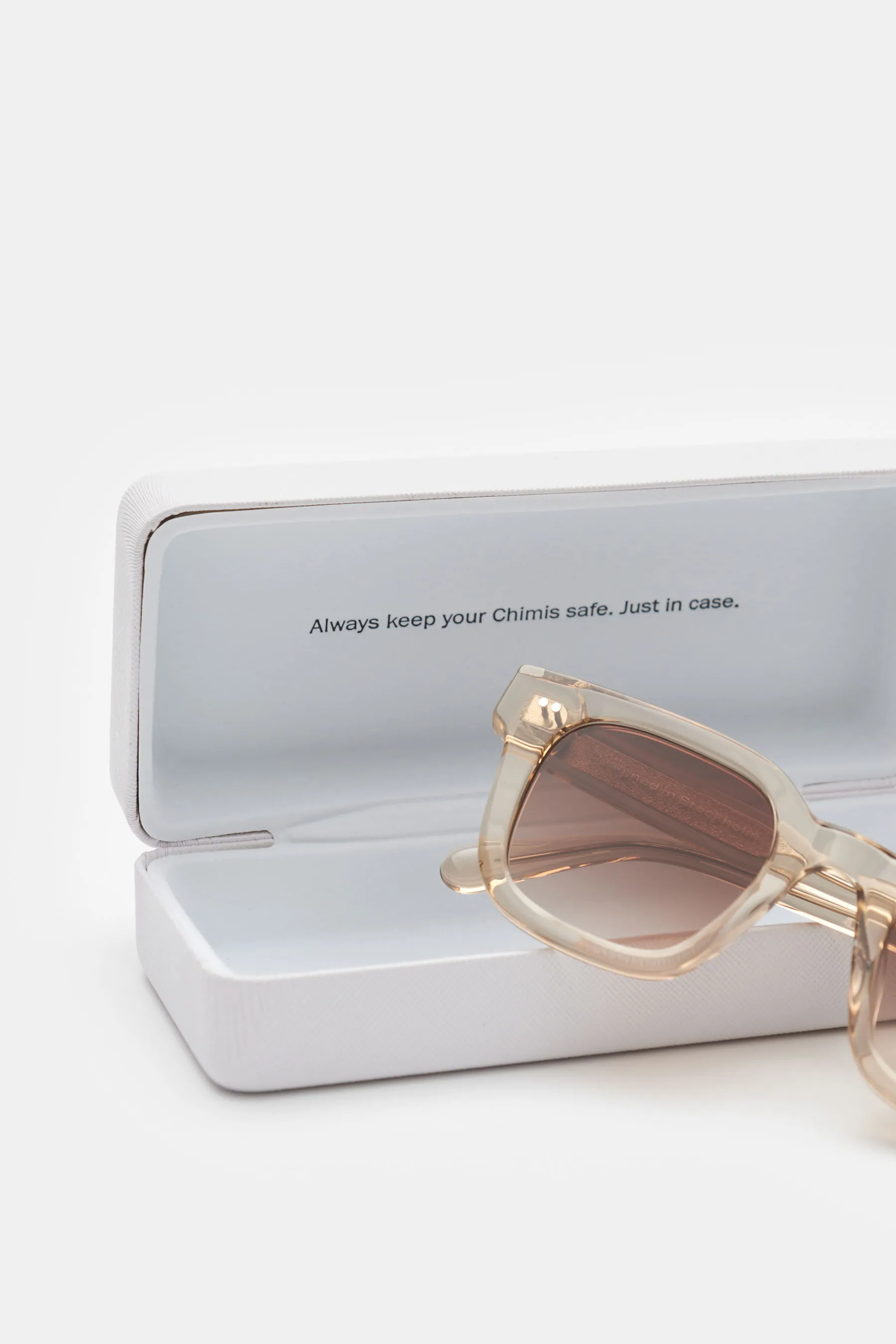 Chimi - Herren - Sonnenbrille '04' beige/braun – Bild 3