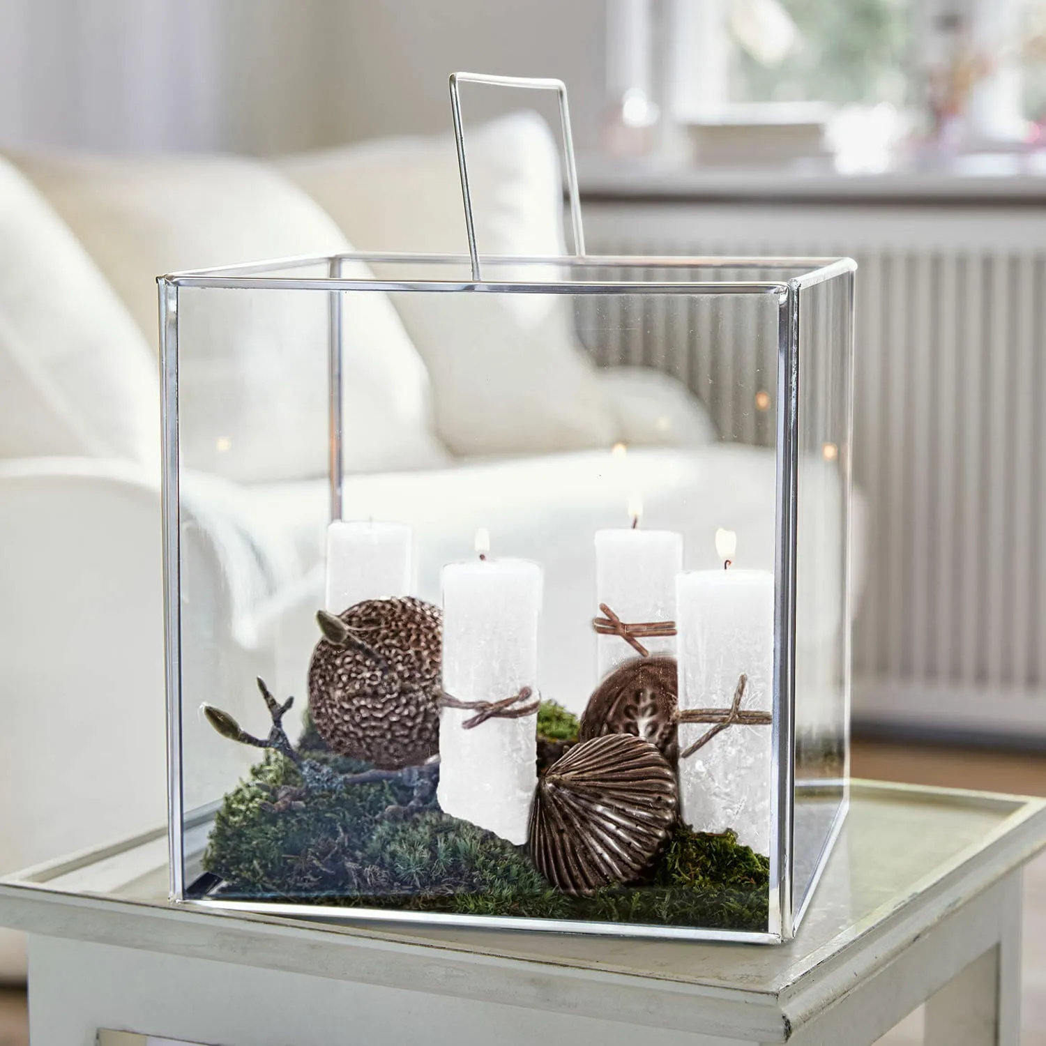 Kerze 4er Set Muriel – Bild 2