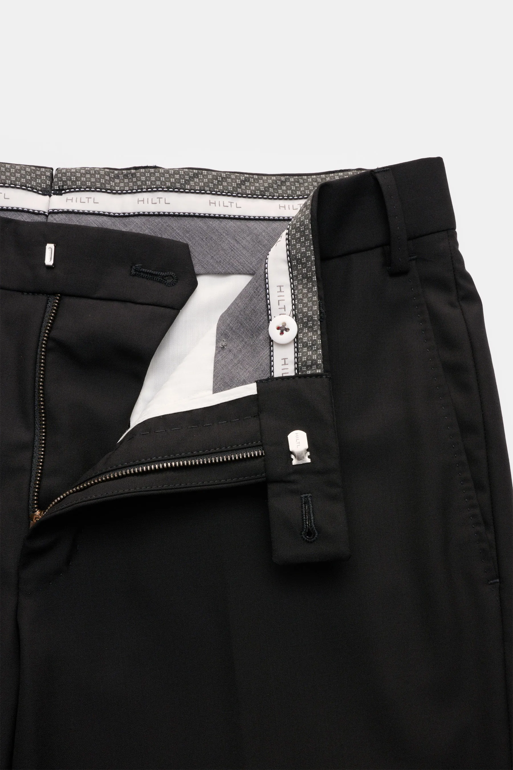 Hiltl - Herren - Wollhose 'Piacenza' schwarz – Bild 4