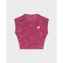 Vilebrequin - Tanktop Aus Frottee Mit Jacquard-rosen Für Mädchen - T-shirt - Garla - Rot - Größe 4 Vilebrequin - Tanktop Aus Frottee Mit Jacquard-rosen Für Mädchen - T-shirt - Garla - Rot - Größe 4