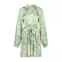 Dea Kudibal - Seidenkleid Vania mit Print 47702249111898 - Größe M - green Dea Kudibal - Seidenkleid Vania mit Print 47702249111898 - Größe M - green