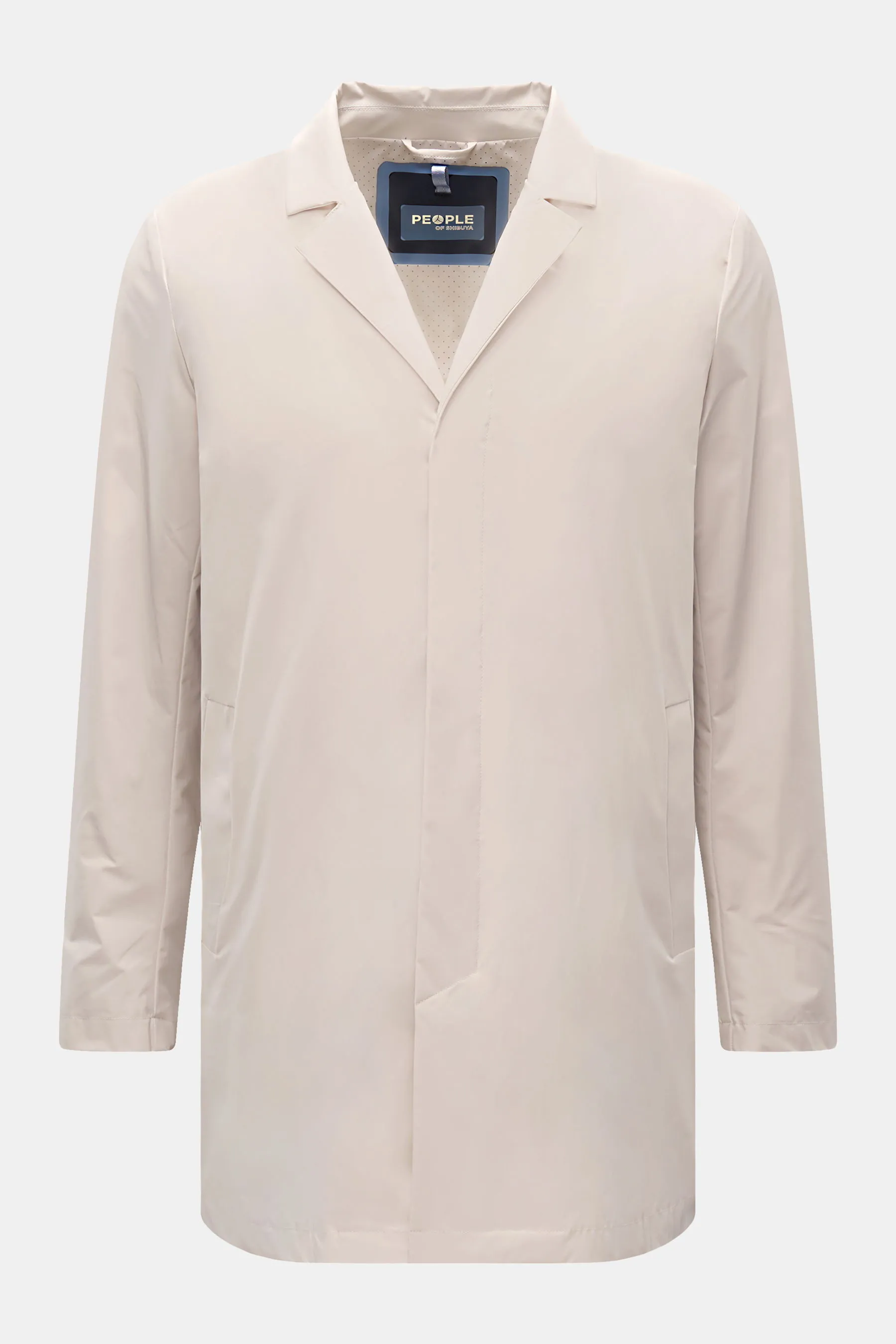 People of Shibuya - Herren - Kurzmantel 'Toshiro' beige – Bild 2