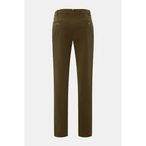 Hiltl - Herren - Baumwollhose %27Parma%27 dark olive