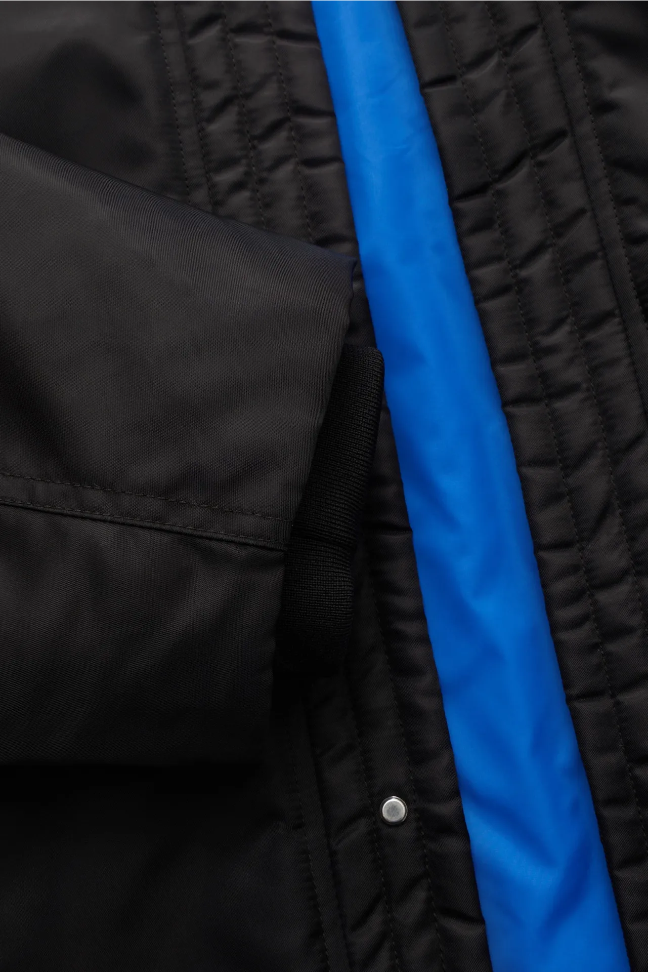 Marcelo Burlon - Herren - Jacke 'Cross Kimono Bomber' schwarz – Bild 4