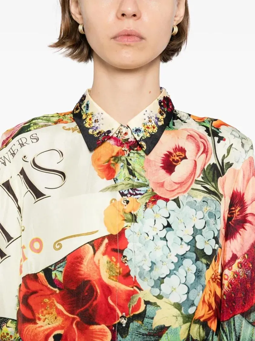 Camilla - Aromatic Amor Midi Dress - Größe L - bunt – Bild 2