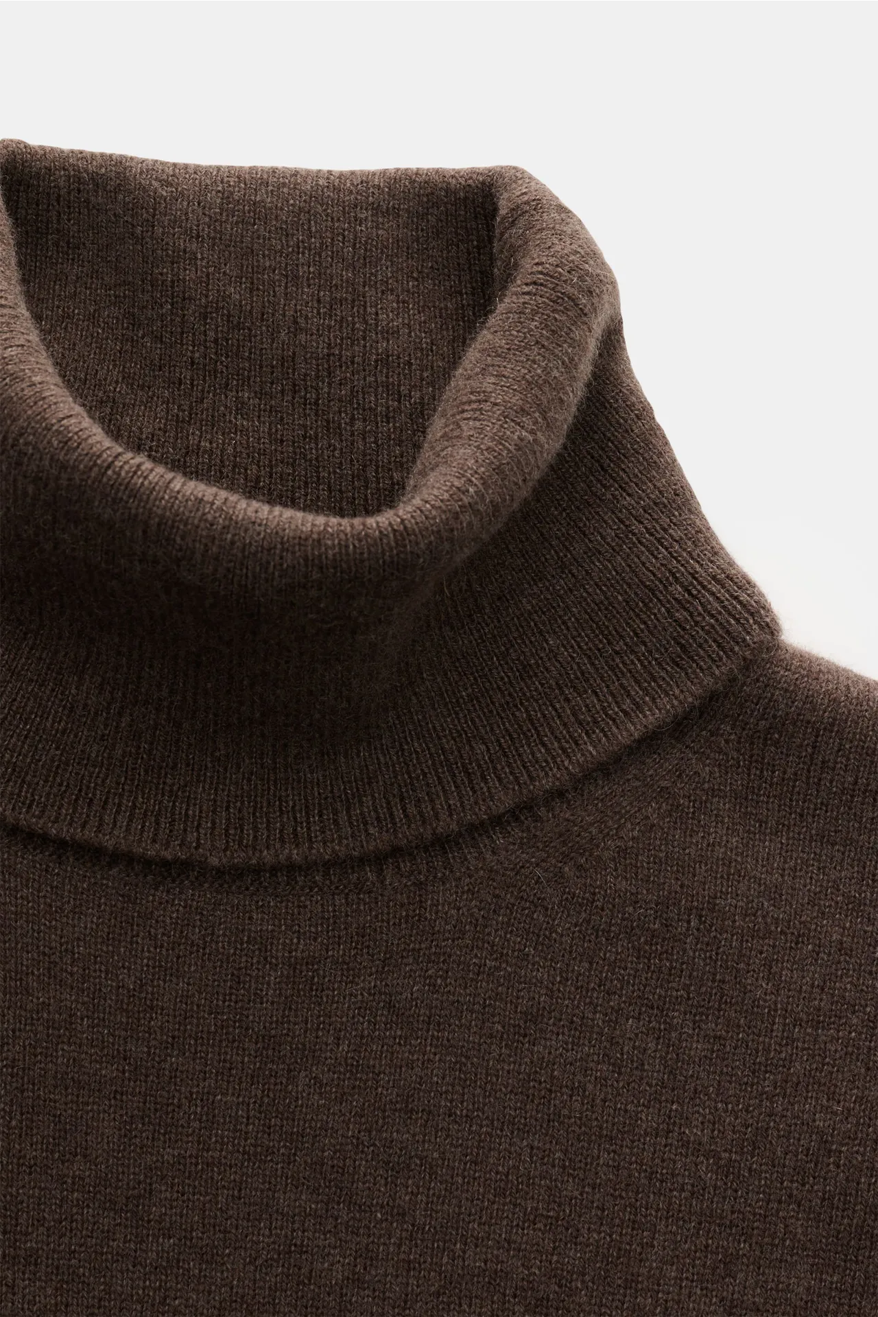Cruciani - Herren - Cashmere Rollkragenpullover braun – Bild 2