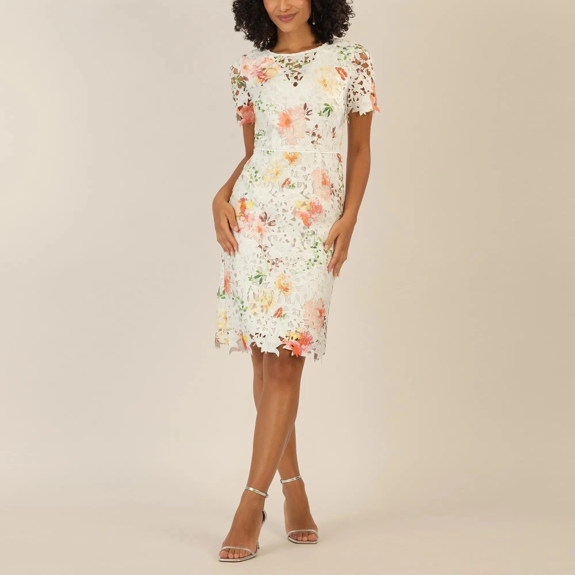 Apart - Spitzenkleid - Größe 38 - bunt – Bild 4