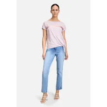 Halbarm-Shirt mit Schleifenknoten