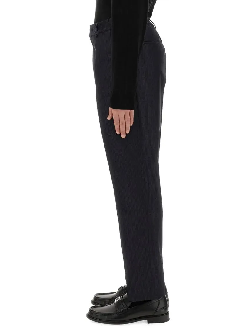 Fendi - Tailored Wool Trousers - Größe 52 - schwarz – Bild 2