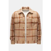 Nick Fouquet - Herren - Overshirt hellbraun/beige kariert Nick Fouquet - Herren - Overshirt hellbraun/beige kariert