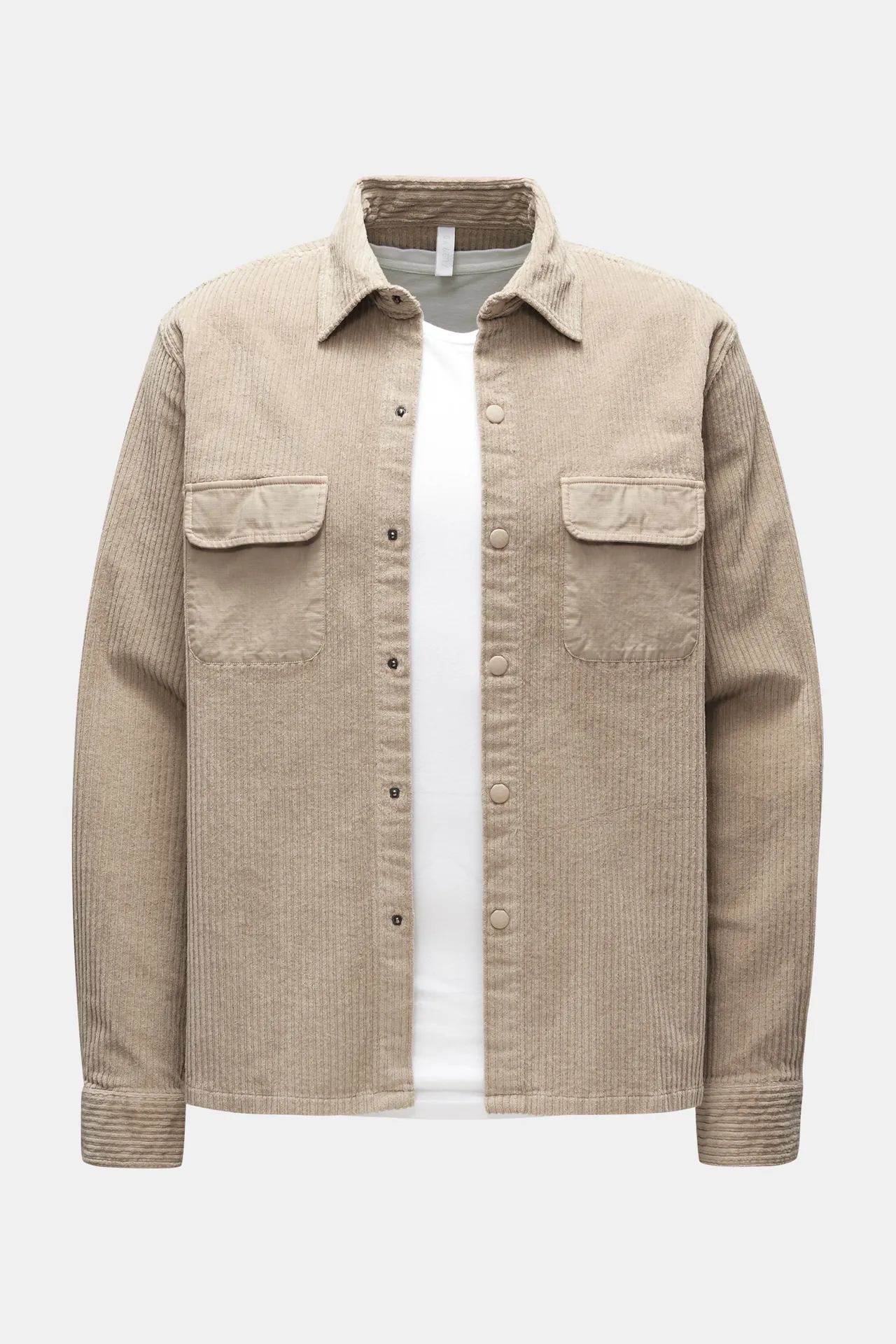04651/ A trip in a bag - Herren - Cord-Overshirt %27Oyster%27 beige 04651/ A trip in a bag - Herren - Cord-Overshirt %27Oyster%27 beige