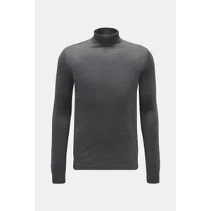 Kiefermann - Herren - Merino Feinstrick-Pullover %27Stellen%27 grau Kiefermann - Herren - Merino Feinstrick-Pullover %27Stellen%27 grau