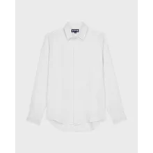 Vilebrequin - Einfarbiges Hemd Aus Leinen Für Herren - Hemd - Caroubis - Weiss - Größe XXL Vilebrequin - Einfarbiges Hemd Aus Leinen Für Herren - Hemd - Caroubis - Weiss - Größe XXL