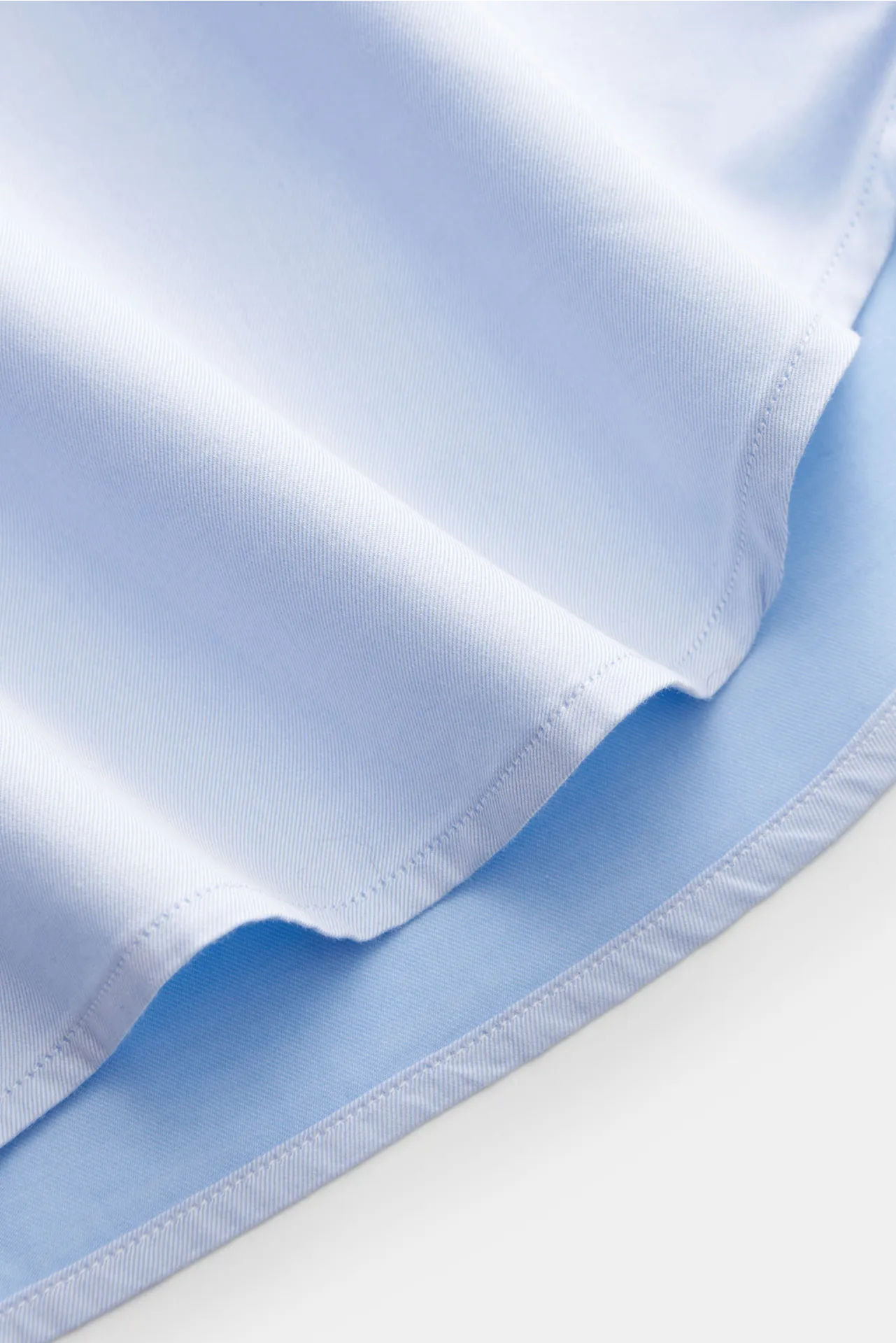 Guglielminotti - Herren - Casual Hemd Haifisch-Kragen hellblau – Bild 5