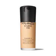 Mac Cosmetics - Studio Fix Fluid SPF 15 24HR Matte Foundation + Oil Control - NC15 Mac Cosmetics - Studio Fix Fluid SPF 15 24HR Matte Foundation + Oil Control - NC15