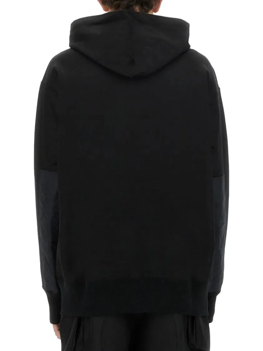 Junya Watanabe - Relaxed-Fit Black Hoodie - Größe L - schwarz – Bild 3