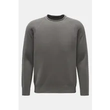 04651/ A trip in a bag - Herren - Rundhals-Pullover %27Cotton Crew%27 grau 04651/ A trip in a bag - Herren - Rundhals-Pullover %27Cotton Crew%27 grau