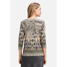 Ringelshirt mit U-Boot-Ausschnitt Ringelshirt mit U-Boot-Ausschnitt