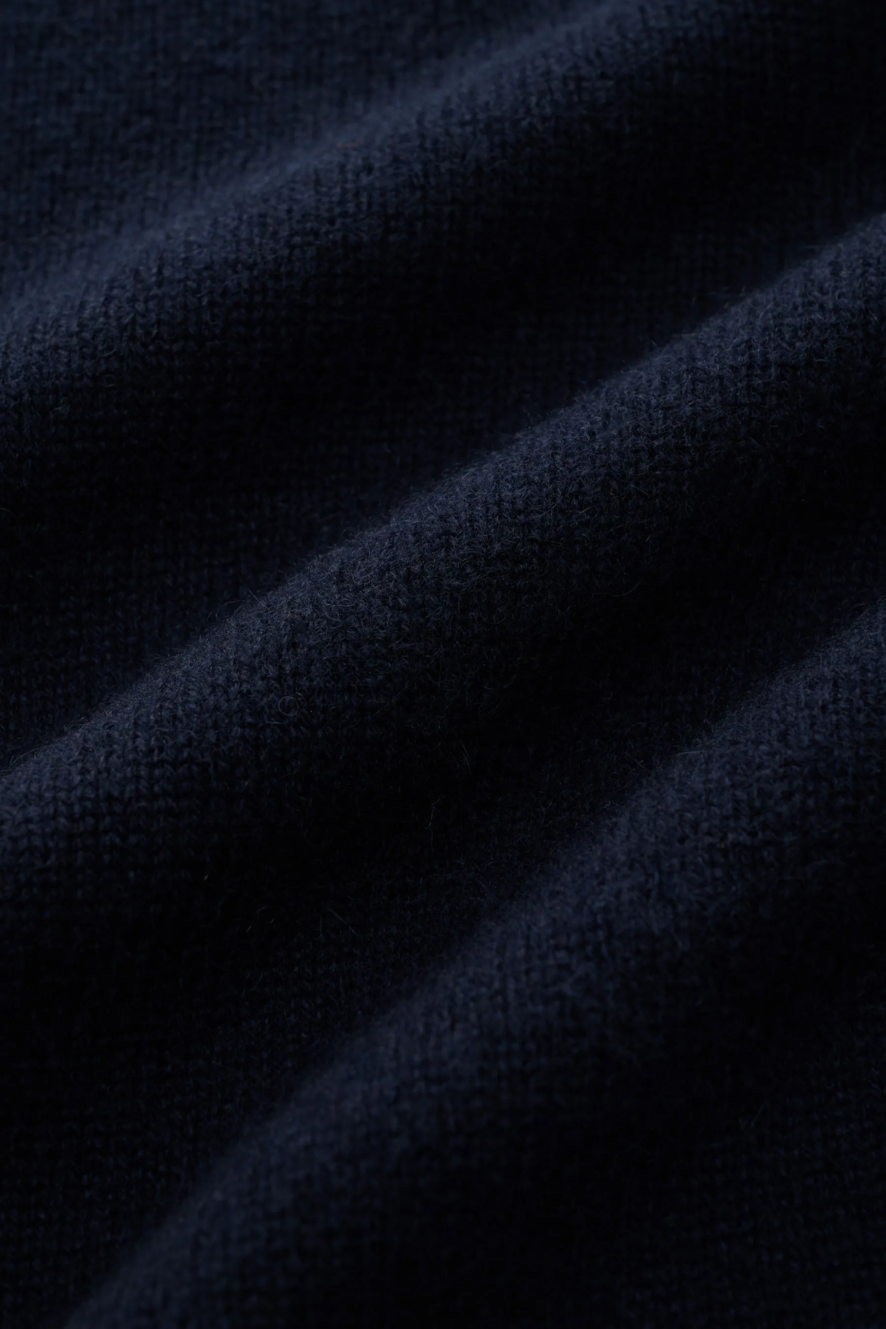 Lunaria Cashmere - Herren - Cashmere Strickjacke navy – Bild 5