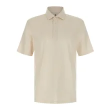 Brunello Cucinelli - Classic Cotton Jersey Polo Shirt - Größe L - beige Brunello Cucinelli - Classic Cotton Jersey Polo Shirt - Größe L - beige