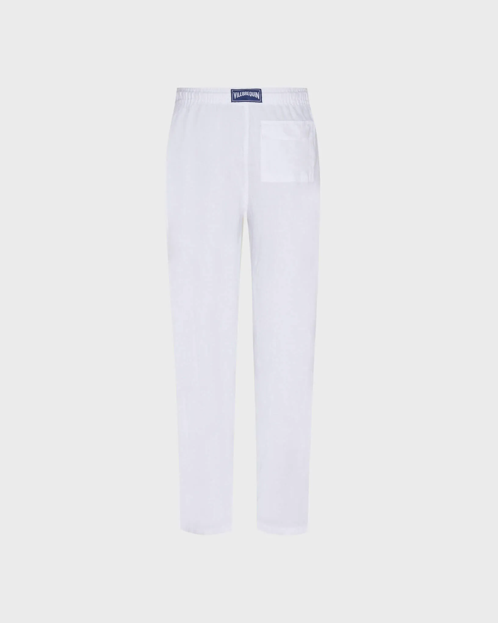Vilebrequin - Solid Weite Leinenhose Für Herren - Hose - Pacha - Weiss - Größe XXXL – Bild 2