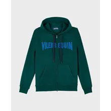 Vilebrequin - Logo Sweatshirtjacke Mit Kapuze Und Stickerei Für Herren - Sweatshirt - Martin-z - Grün - Größe L Vilebrequin - Logo Sweatshirtjacke Mit Kapuze Und Stickerei Für Herren - Sweatshirt - Martin-z - Grün - Größe L