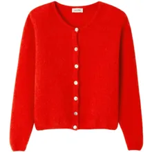 American Vintage - American Vintage Vitow Truien Rood Vito19ee25 - Größe M - rot American Vintage - American Vintage Vitow Truien Rood Vito19ee25 - Größe M - rot