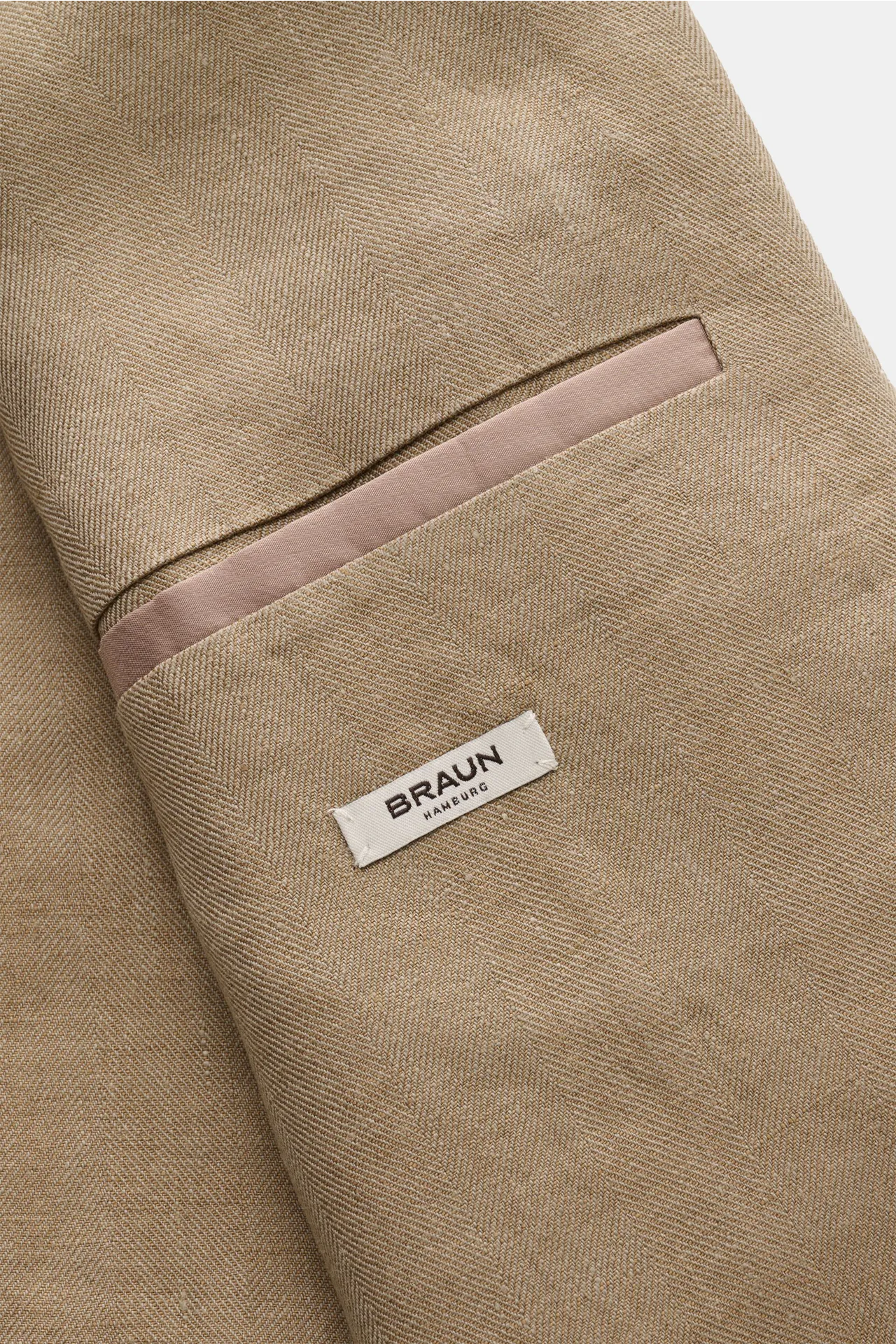 Boglioli - Herren - Leinensakko taupe – Bild 5