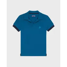Vilebrequin - Solid Polohemd Aus Bio-baumwolle Für Jungen - Polohemd - Pantin - Blau - Größe 6 Vilebrequin - Solid Polohemd Aus Bio-baumwolle Für Jungen - Polohemd - Pantin - Blau - Größe 6